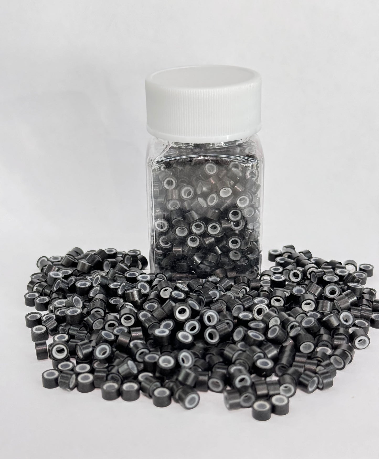 Microringe Schwarz (500 stück)